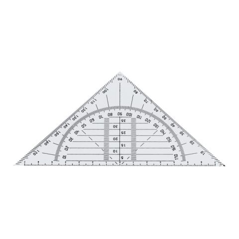 Geodreieck Transparent | ohne Werbeanbringung | Nicht verfügbar | Nicht verfügbar | Nicht verfügbar