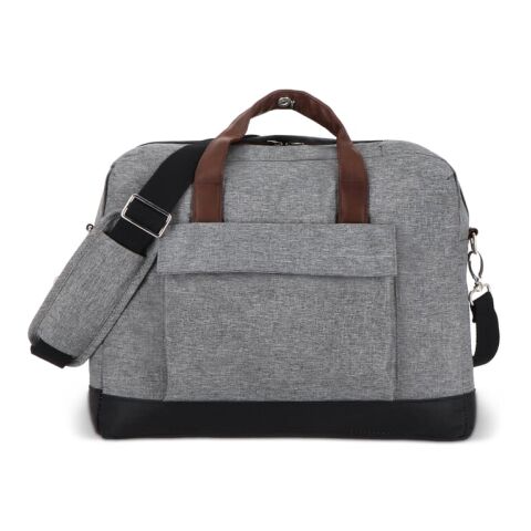Brixton Laptoptasche Grau-Schwarz