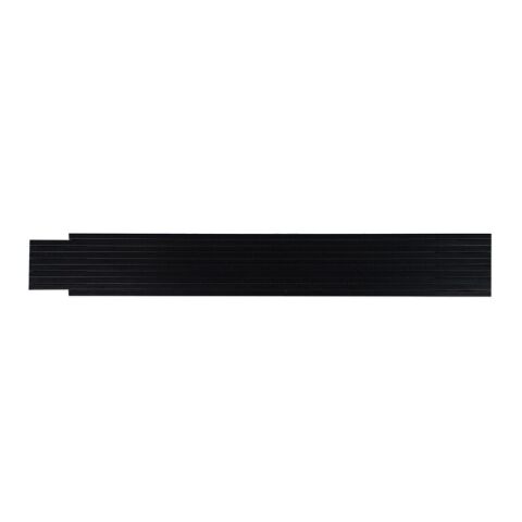 Zollstock Holz 2m Premium lackiert Schwarz | 1-farbiger Tampondruck | Seite 1 | 65 mm x 25 mm | Nicht verfügbar