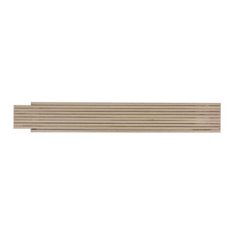 Zollstock 2m Premium natur Natur | 1-farbiger Tampondruck | Seite 2 | 65 mm x 25 mm | Nicht verfügbar