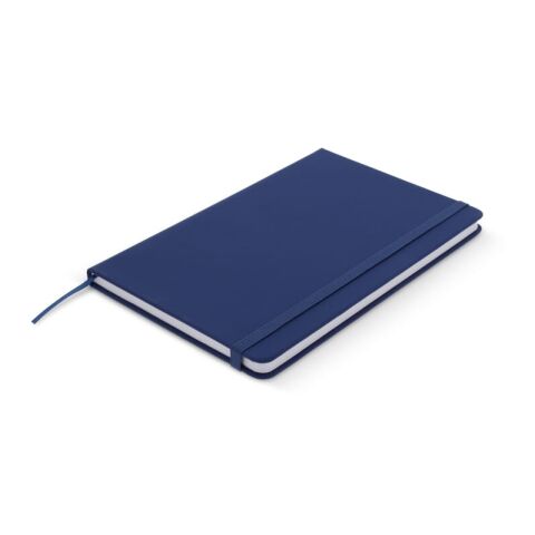 Notizbuch A5 PU mit FSC Rasterpunktseiten Dunkelblau | ohne Werbeanbringung | Nicht verfügbar | Nicht verfügbar