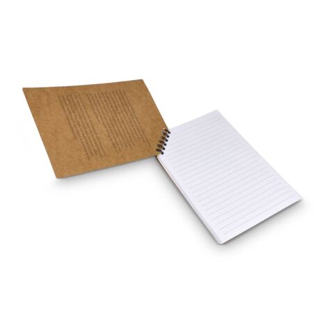 Notizbuch Bamboo Eckband A5 Natur
