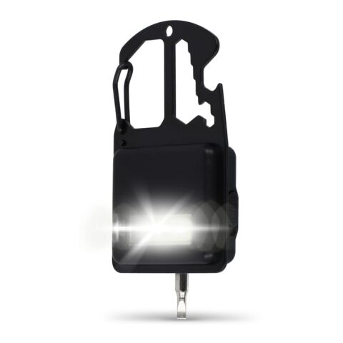 Kompaktes Multitool aus R-ABS &amp; Metall 7 Funktionen schwarz | ohne Werbeanbringung | Nicht verfügbar | Nicht verfügbar | Nicht verfügbar