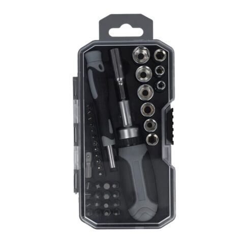 41-teiliger Werkzeugsatz schiefergrau | ohne Werbeanbringung | Nicht verfügbar | Nicht verfügbar