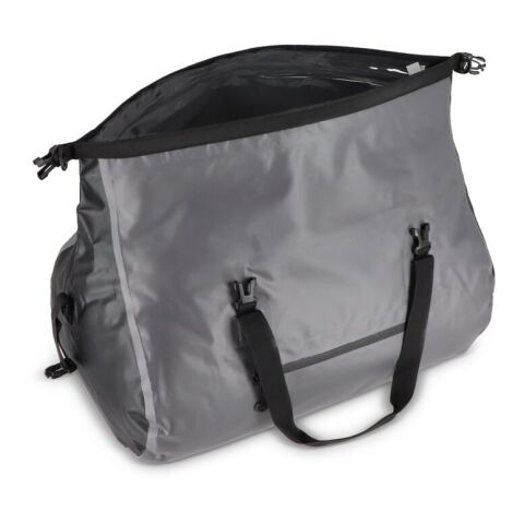 Wasserdichter Seesack Adventure 60L IPX6 Dunkelgrau | 1-farbiger Transferdruck | Fach Vorderseite | 105 mm x 65 mm | Nicht verfügbar