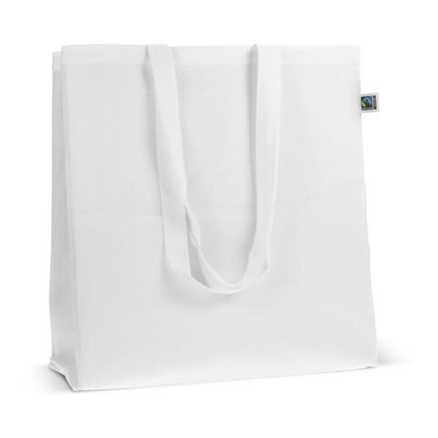 Tasche Fairtrade 140g 38x10x42 Weiss | ohne Werbeanbringung | Nicht verfügbar | Nicht verfügbar | Nicht verfügbar
