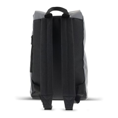 Reflektierender Rolltop-Rucksack 26x13x50cm schiefergrau | ohne Werbeanbringung | Nicht verfügbar | Nicht verfügbar | Nicht verfügbar