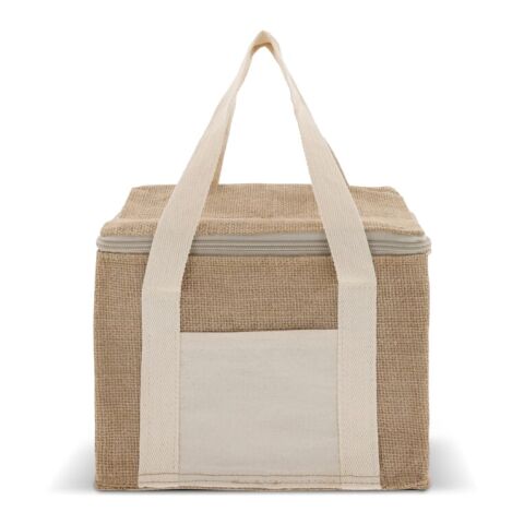 Kühltasche jute/baumwolle 22x18x18cm Ecru | ohne Werbeanbringung | Nicht verfügbar | Nicht verfügbar | Nicht verfügbar