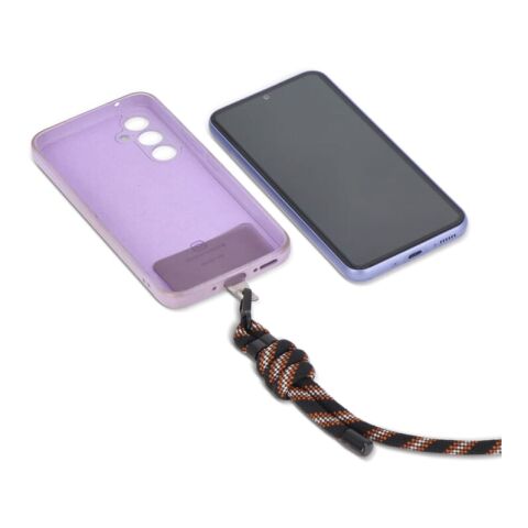 Croaabody Flaschenhalter-Tasche mit Paracord-Gurt Schwarz | Digital Transferdruck | Fach | 65 mm x 65 mm