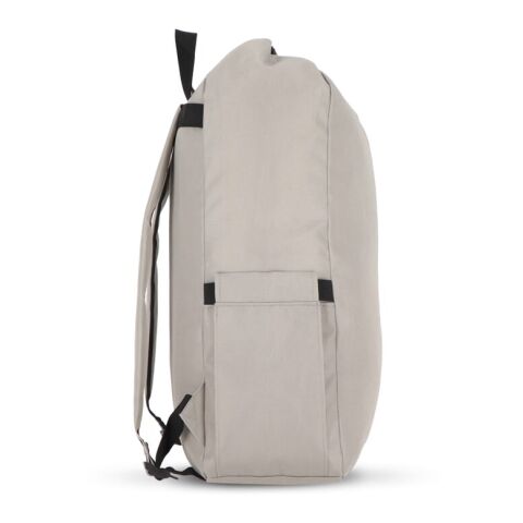 R-PET 600D Rolltop-Rucksack 20L Grau | ohne Werbeanbringung | Nicht verfügbar | Nicht verfügbar