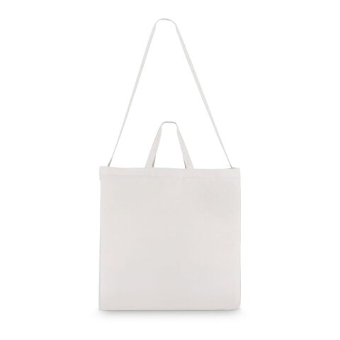 Tragetasche aus Baumwolle OEKO-TEX® 40 x 13 x 44cm 220g/m² Weiss | 1-farbiger Siebdruck | Seite 2 | 280 mm x 300 mm