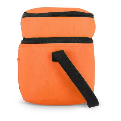 R-PET 600D Doppelfach-Kühltasche 30 x 20 x 25cm 12L Orange