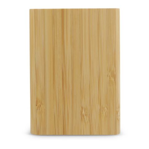 Powerbank Bamboo 5000 mAh Natur | ohne Werbeanbringung | Nicht verfügbar | Nicht verfügbar