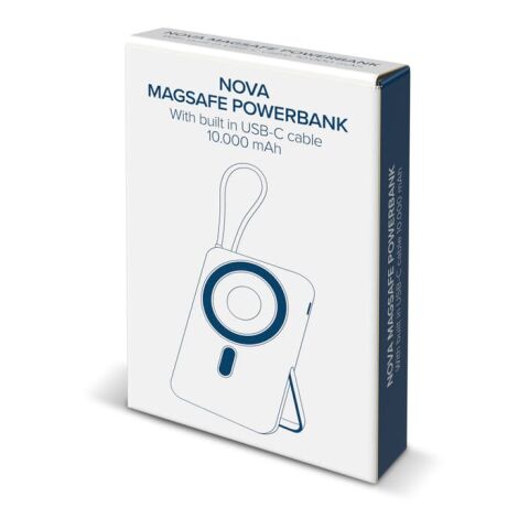 Nova Wireless Powerbank Kompatibel mit MagSafe und Apple Watch 10000 mAh Dunkelgrau