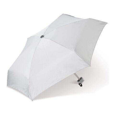 Ultraleichter 21” Regenschirm mit Hülle Weiss | ohne Werbeanbringung | Nicht verfügbar | Nicht verfügbar | Nicht verfügbar