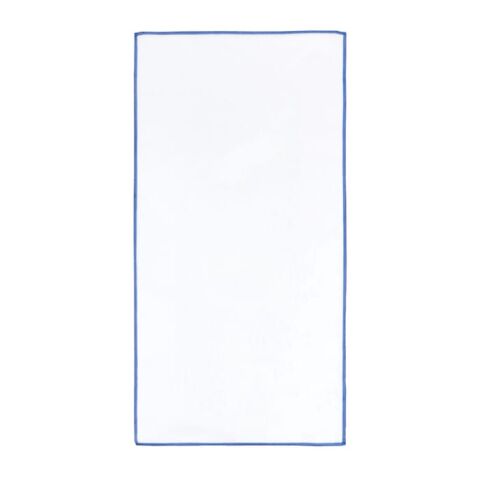 R-PET-Schnelltrocknungshandtuch 40 × 80 cm mit Beutel, Sublimationsdruck. Blau Weiss | ohne Werbeanbringung | Nicht verfügbar | Nicht verfügbar