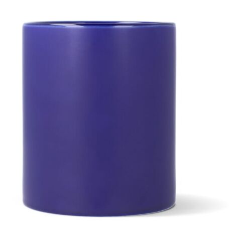 Oslo Kontrastierende matte und glänzende Glasur 350ml Dunkelblau | ohne Werbeanbringung | Nicht verfügbar | Nicht verfügbar