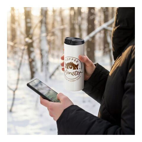 Reisebecher Isolier 350ml Weiss | ohne Werbeanbringung | Nicht verfügbar | Nicht verfügbar | Nicht verfügbar