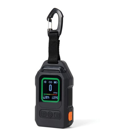 Nordic Drift Everest tragbarer CO-Detektor mit LED &amp; Alarm schwarz