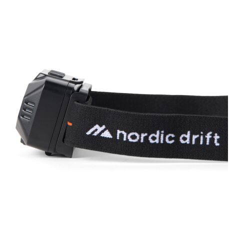 Nordic Drift Everest High-Performance Stirnlampe Dual-Power schwarz
