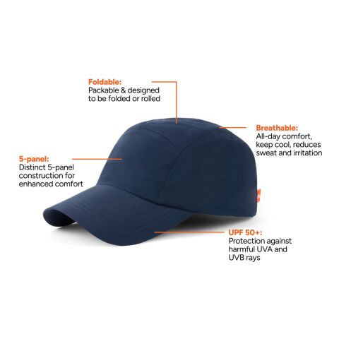 Nordic Drift RCS Aero UPF 50+ Kappe navy blau | ohne Werbeanbringung | Nicht verfügbar | Nicht verfügbar