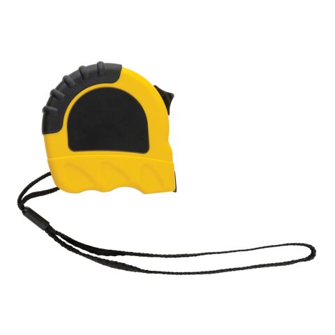 3m/16mm Maßband aus RCS recyceltem Kunststoff gelb-schwarz | ohne Werbeanbringung | Nicht verfügbar | Nicht verfügbar