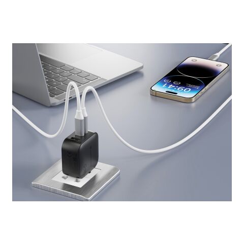 Urban Vitamin Santa Cruz 70W GAN-Ladegerät aus RCS rec. PC schwarz | ohne Werbeanbringung | Nicht verfügbar | Nicht verfügbar