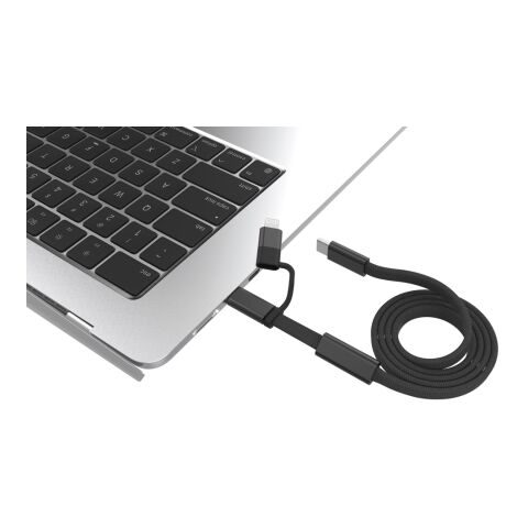 Arc RCS 60W 120cm 2-in-1 Schnellladekabel schwarz