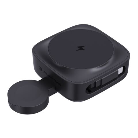 Urban Vitamin Goleta 2-in-1 15W Magnetic Wireless Charger schwarz | ohne Werbeanbringung | Nicht verfügbar | Nicht verfügbar