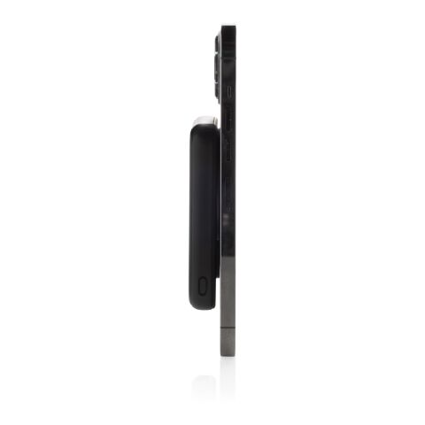 Stellar 5.000mAh 5W magnetische Powerbank aus RCS rec. ABS schwarz