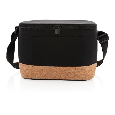 Two-Tone Kühltasche mit Korkdetails schwarz | ohne Werbeanbringung | Nicht verfügbar | Nicht verfügbar | Nicht verfügbar