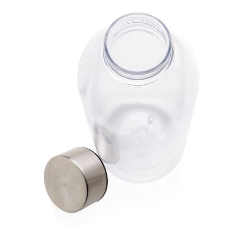 Auslaufsichere Trinkflasche mit Metalldeckel weiß | ohne Werbeanbringung | Nicht verfügbar | Nicht verfügbar