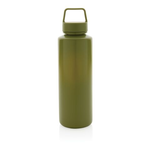 Wasserflasche mit Henkel aus RCS Recyclet PPb grün | ohne Werbeanbringung | Nicht verfügbar | Nicht verfügbar