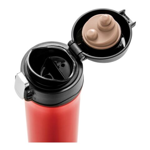 Easy-Lock Vakuum-Becher aus RCS recyceltem Stainless-Steel rot | ohne Werbeanbringung | Nicht verfügbar | Nicht verfügbar