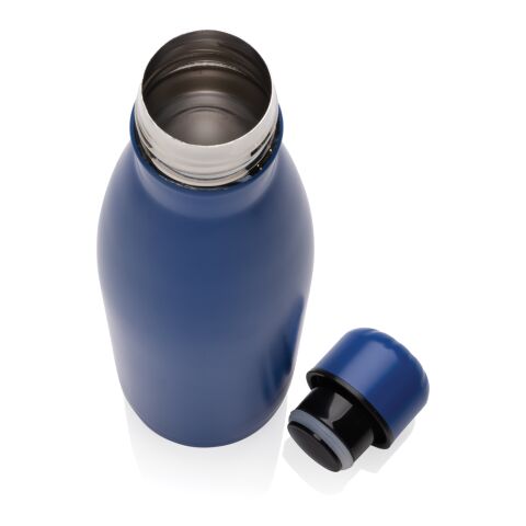 Eureka Wasserflasche aus RCS-recyceltem Stainless-Steel blau | ohne Werbeanbringung | Nicht verfügbar | Nicht verfügbar