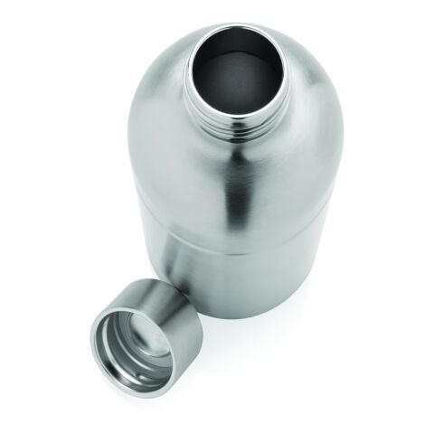 Soda Trinkflasche aus RCS-zertifiziertem Stainless-Steel silber | ohne Werbeanbringung | Nicht verfügbar | Nicht verfügbar