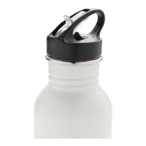 Deluxe Sportflasche aus Edelstahl grau | ohne Werbeanbringung | Nicht verfügbar | Nicht verfügbar | Nicht verfügbar