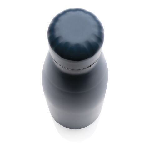 Einfarbige Vakuumisolierte Stainless Steel Flasche blau | ohne Werbeanbringung | Nicht verfügbar | Nicht verfügbar
