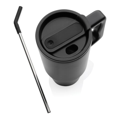 Embrace Deluxe Becher aus RCS recyceltem Edelstahl 900ml schwarz | ohne Werbeanbringung | Nicht verfügbar | Nicht verfügbar