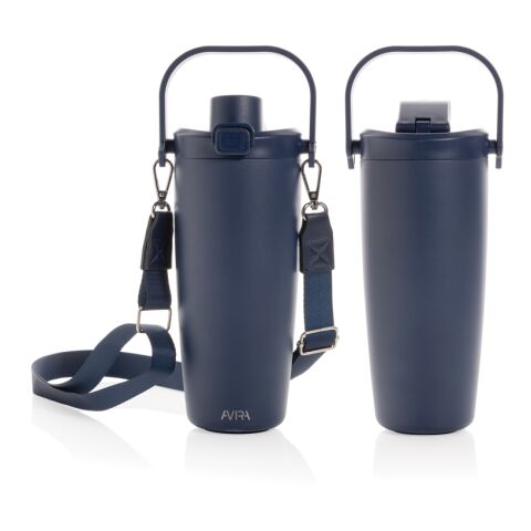 Avira Ayala Crossbody Duosip Becher aus RCS rec. Stahl navy blau | ohne Werbeanbringung | Nicht verfügbar | Nicht verfügbar