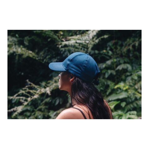 Impact AWARE™ rPET 6-Panel-Sportkappe navy blau | ohne Werbeanbringung | Nicht verfügbar | Nicht verfügbar | Nicht verfügbar