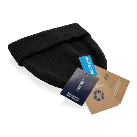 Pryor AWARE™ Polylana® Beanie mit Bündchen schwarz | ohne Werbeanbringung | Nicht verfügbar | Nicht verfügbar | Nicht verfügbar