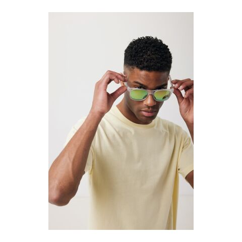 Gleam Sonnenbrille aus RCS rec. PC mit verspiegelten Gläsern weiß | ohne Werbeanbringung | Nicht verfügbar | Nicht verfügbar