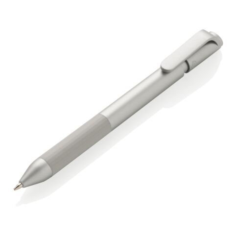 TwistLock Stift aus GRS-zertifiziert recyceltem ABS silber | ohne Werbeanbringung | Nicht verfügbar | Nicht verfügbar