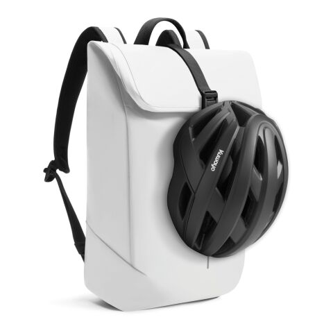 Urban wasserabweisender Flap-Top Rucksack grau-schwarz | ohne Werbeanbringung | Nicht verfügbar | Nicht verfügbar