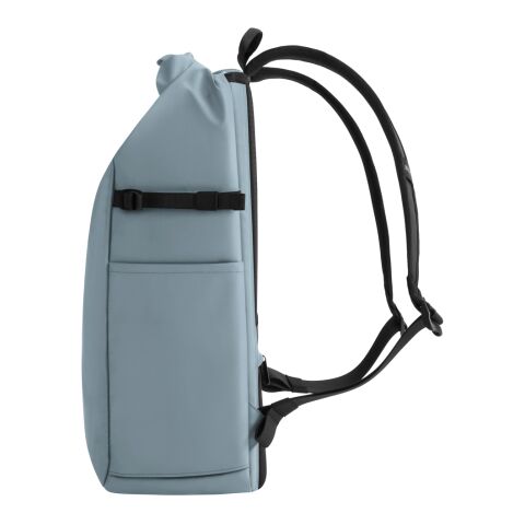 Urban wasserabweisender Anti-Diebstahl Rucksack blau-schwarz