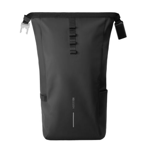 Urban wasserabweisender Fahrrad-Rucksack schwarz-grau | ohne Werbeanbringung | Nicht verfügbar | Nicht verfügbar