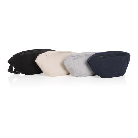 Impact Aware™ 285g/m² ungefärbte rCanvas-Gürteltasche marineblau | ohne Werbeanbringung | Nicht verfügbar | Nicht verfügbar