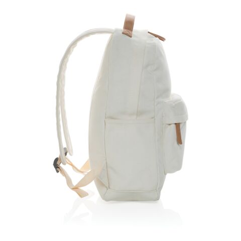 Impact AWARE™ 16 oz. rCanvas Rucksack weiß | ohne Werbeanbringung | Nicht verfügbar | Nicht verfügbar | Nicht verfügbar