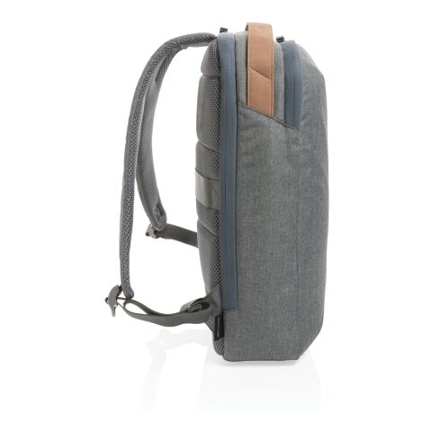 Impact AWARE™ 300D Two-Tone Deluxe 15.6&quot; Laptop-Rucksack grau | ohne Werbeanbringung | Nicht verfügbar | Nicht verfügbar